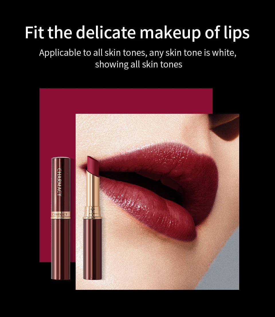 CHARMACY 16 Colors Waterproof Velvet Lipstick