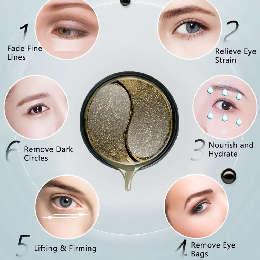 ARTISCARE Black Pearl Eye Patches 60pcs