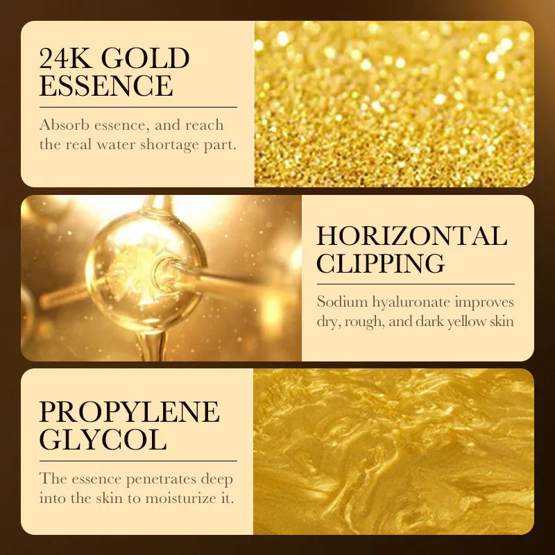 ZOZU 24K Gold Face skin serum