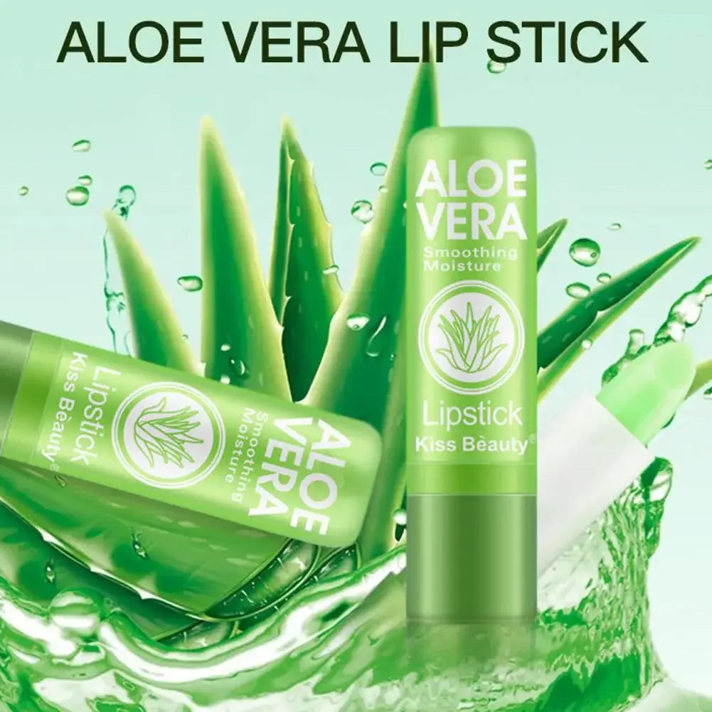 4Pcs Aloe Vera Lipstick