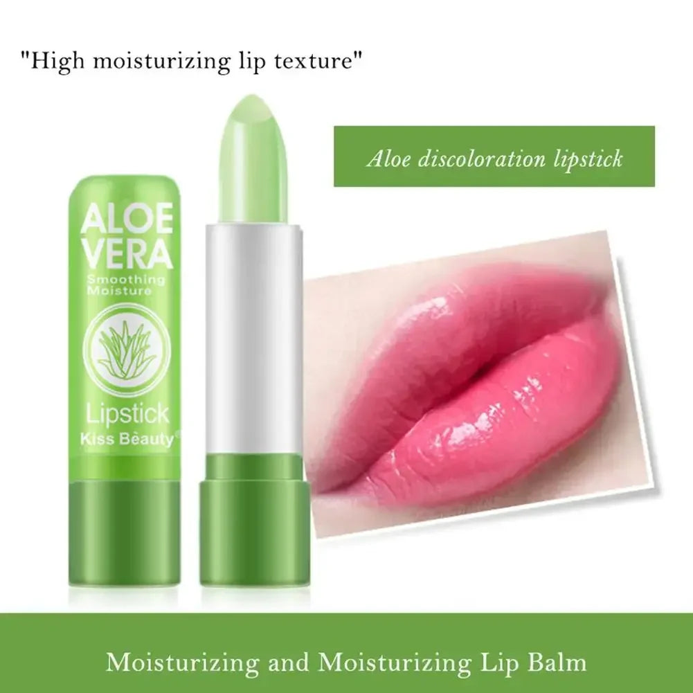 4Pcs Aloe Vera Lipstick