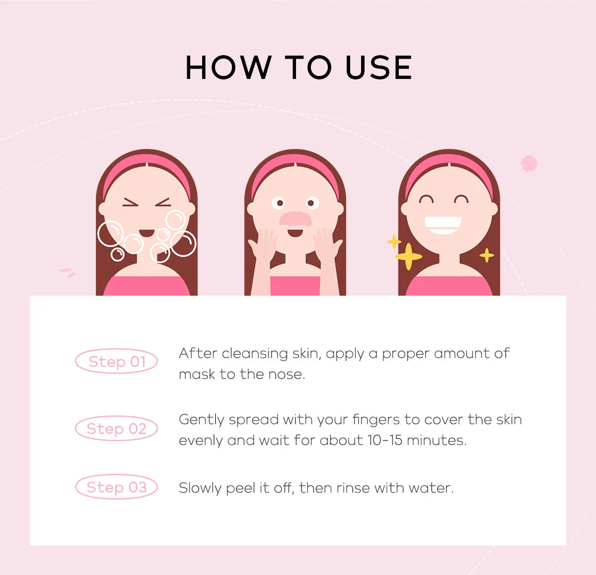 Sakura Peeling Nose Mask
