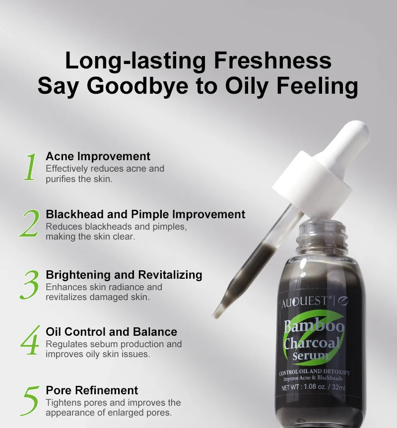 AUQUEST Bamboo Charcoal Face Serum
