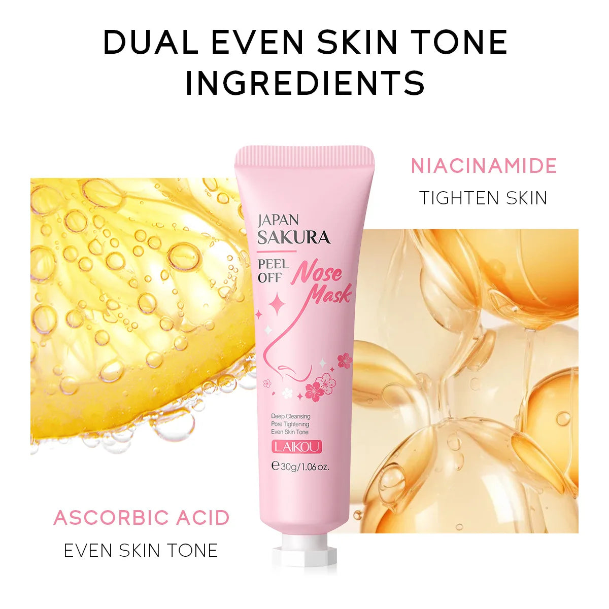 Sakura Peeling Nose Mask