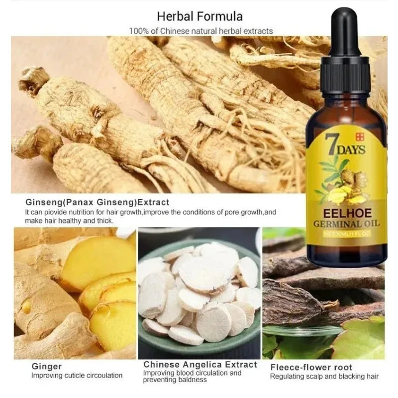 7 Days - Hair growth oil