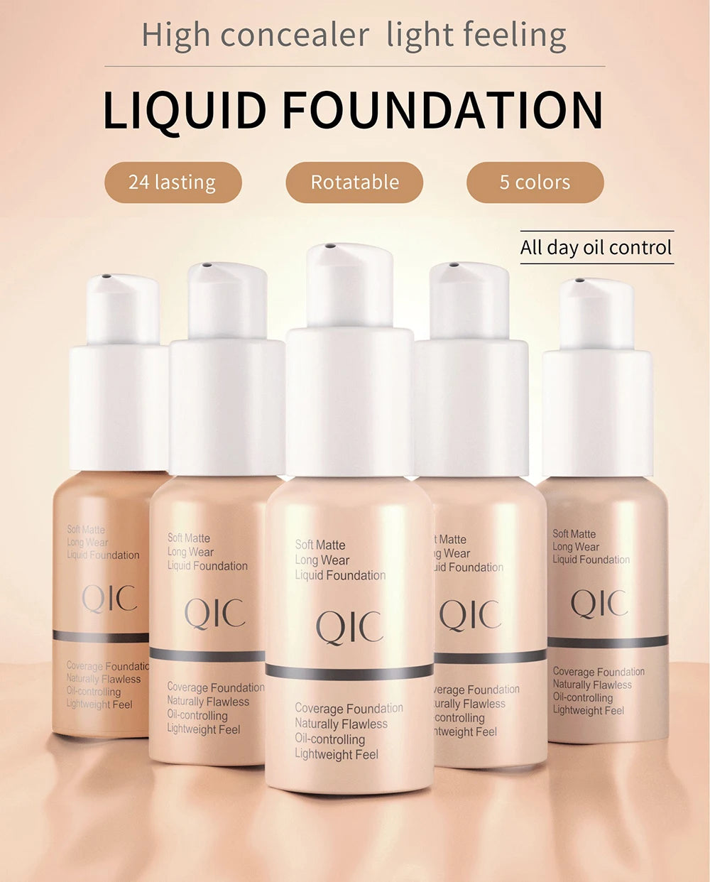 QIC Makeup Foundation Cream